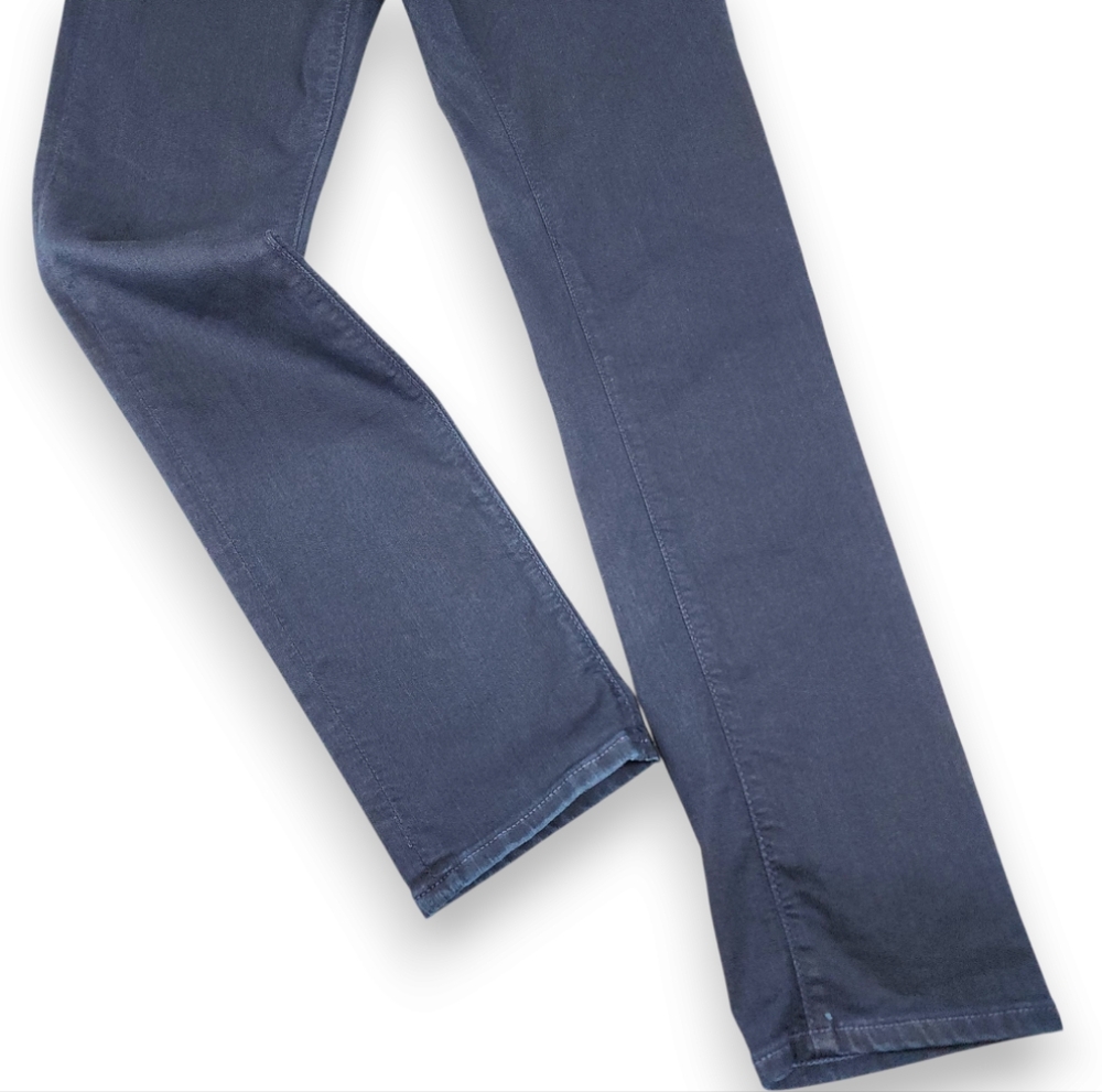 AG The Legging Dark Blue Solid Wash Slim Straight Jeans Size 30R - Picture 9 of 10